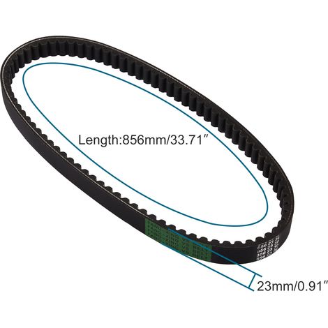 GOOFIT drive belt 856 23 30 is compatible with GY6 125cc 150cc 152QMI 157QMJ (1/4)