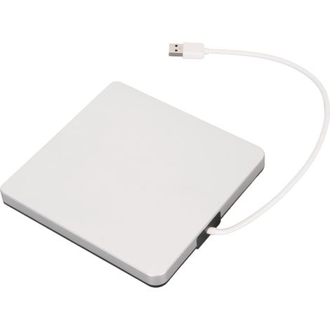 Graveur CD/DVD externe professionnel Plug and Play USB 3.0 portable pour PC portable et de bureau Windows et OS X (1/5)