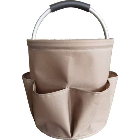 Sac de Rangement Multifonction Pliable en Oxford 600D, Résistant Durable, Grande Capacité avec Poignée Aluminium Transportable pour Jardin et Maison (1/4)