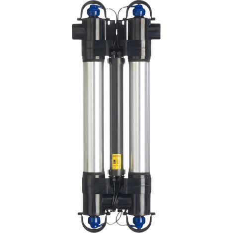 Ccei – Stérilisateur UV 110 – Traitement par rayonnement ultraviolet – Élimination bactéries et algues – Installation sur canalisation de filtration (1/3)
