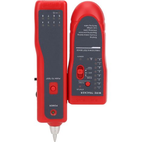 Outil multifonctionnel de localisation de réseaux Wire Tracker (émetteur-récepteur divisé) (1/5)