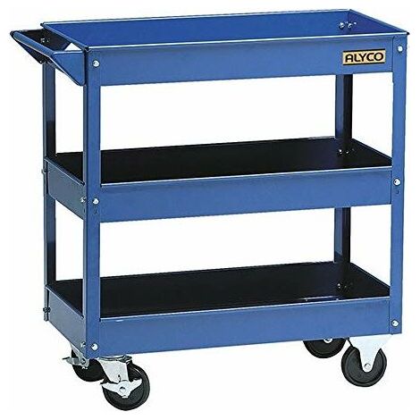 CARRITO DE TALLER CON TRES BANDEJAS