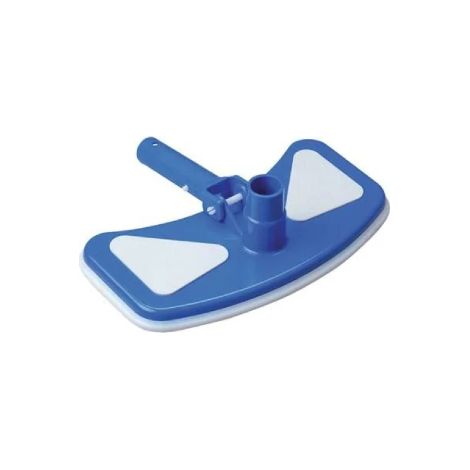 Brosse d'aspiration rectangulaire Domus pour le nettoyage et l'entretien des piscines Raccord 28 mm Raccord tuyau 32/38 mm