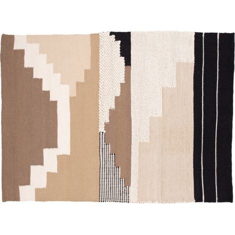 Tapis Déco en Laine "Aston" 160x230cm Multicolore (1/5)