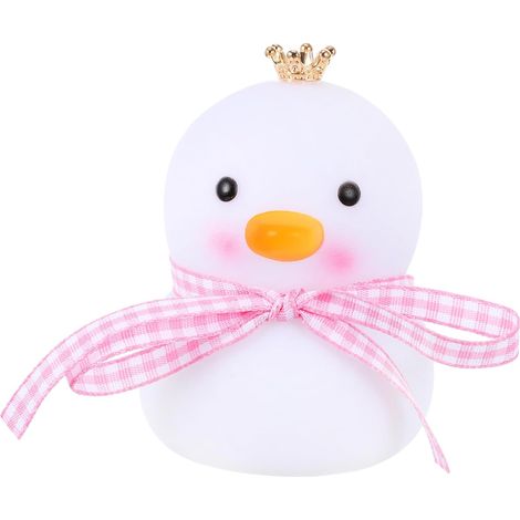 Veilleuse canard mignonne pour garçons et filles, lampe de chevet décorative, bureau rechargeable, (1/5)