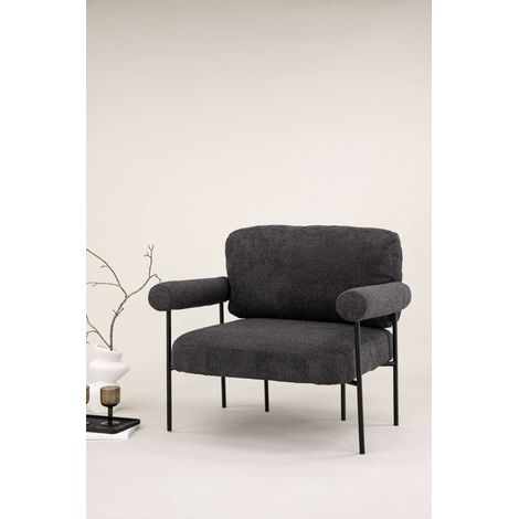 Tillberga fauteuil gris foncé.