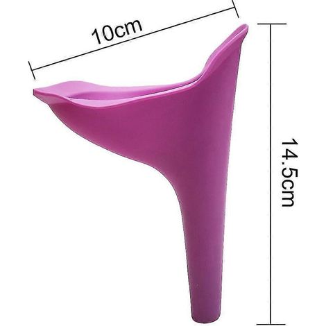 Urinella für Frauen, wiederverwendbares Urinal für sicheres Urinieren im Stehen oder in der Hocke, tragbar und ideal für unterwegs, z. B. beim Camping, Wandern oder in der Natur.