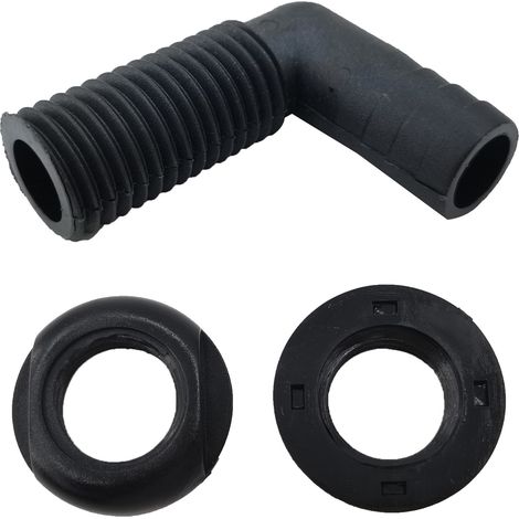 90° nylon drain for boats, bilge drain for yachts, side drain for boats, yacht and boat accessories