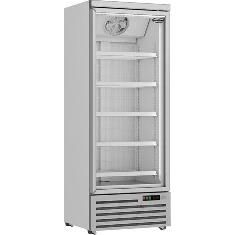Armoire Réfrigérée Négative Grise avec Porte Vitrée 600 L - Combisteel (1/5)
