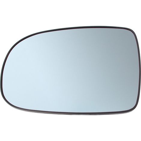 Insert de rétroviseur manuel gauche non divisé pour Opel Corsa C 00-07 (1/5)