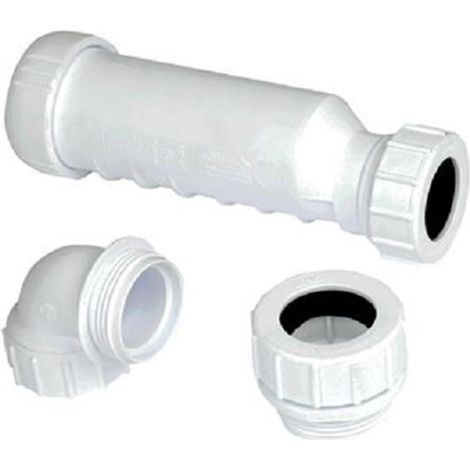 Wavin – Kit siphon à membrane 40x6/4 – Diamètre de sortie 62mm – Capacité drainage 2 l/s – Installation rapide – Évite les mauvaises odeurs (1/4)