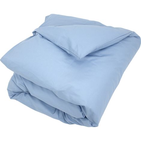 Housse de couette uni coton ALTO 260x240 cm (1/5)