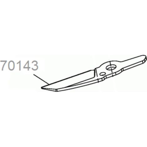 Outils Wolf – Lame enclume pour élagueur Powercut – Accessoire pour sécateur – Pour bois dur – Coupe nette sans éclat
