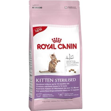 Pienso ROYAL CANIN KITTEN STERILISED para gatitos esterilizados (1/2)