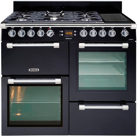 Cuisinière piano de cuisson 5 foyers gaz – Énergie électrique – Four 60L – Nettoyage facile – CK100F324K – Leisure (1/4)