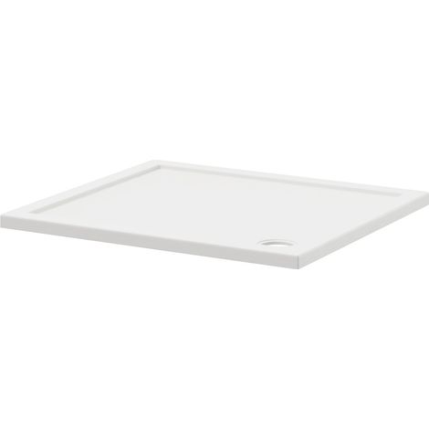 Pearlstone Slip Resistant 1000mm x 900mm x 40mm Rectangular Shower Tray (1/4)