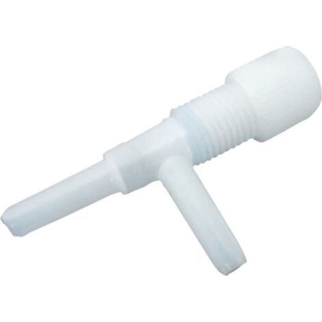 Lot de 10 vannes régulatrices 3 voies en plastique pour aquarium, robinet d'air de pompe, blancs, accessoire aquarium (1/5)