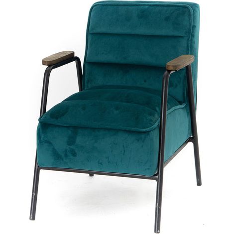 Amadeus - Fauteuil Hutch enfant bleu (1/3)