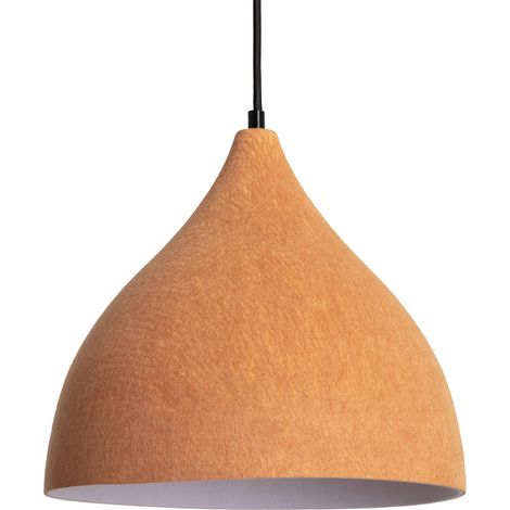 Pendelleuchte aus Filz Sarka Camel