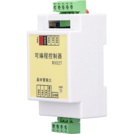 Automate programmable industriel (PLC) - Carte de commande pour automatisation industrielle - Électrovanne - Relais temporisé 12-24 V RX02T (1/5)
