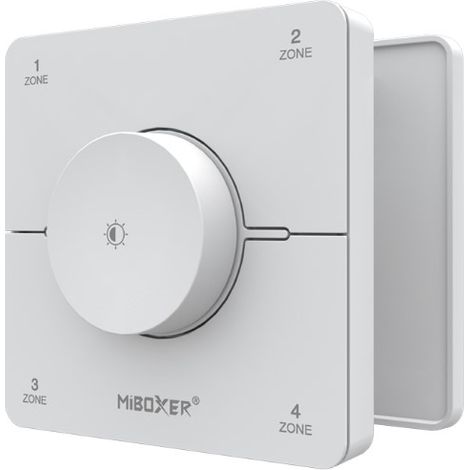Panel redondo Miboxer K0S(W) (4 zonas, Monocromo/CCT) - blanco (1/3)