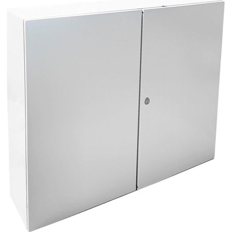 Armoire électrique En Métal étanche Ip55 - 1000x1200x300 - 2 Portes - Plaque Fournie - Argenta Ide (1/5)