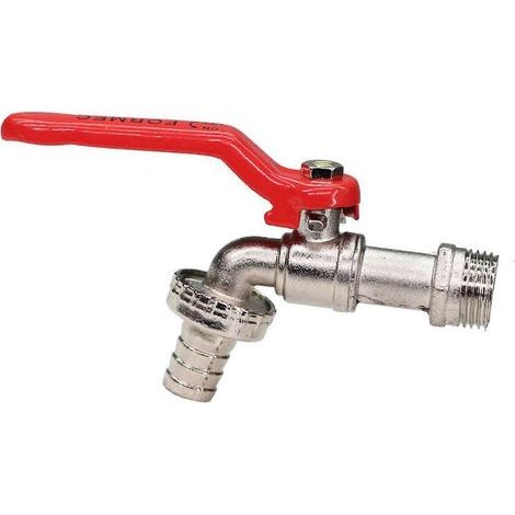 Water Nozzle Zinc Alloy Outlet Water Tap Fauset Rustproof High Pressure For Garden Belt Nozzle (1/5)