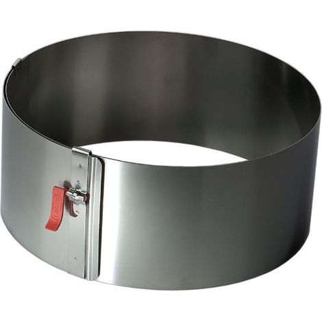 Lares 6003 Erweiterbarer Backring Edelstahl 18-30 cm