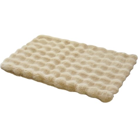 Tapis Pour Animaux - Tapis Doux En Peluche Pour Chien Et Chat - Imperméable Et Lavable En Machine - 50 x 40 cm - Café (1/5)