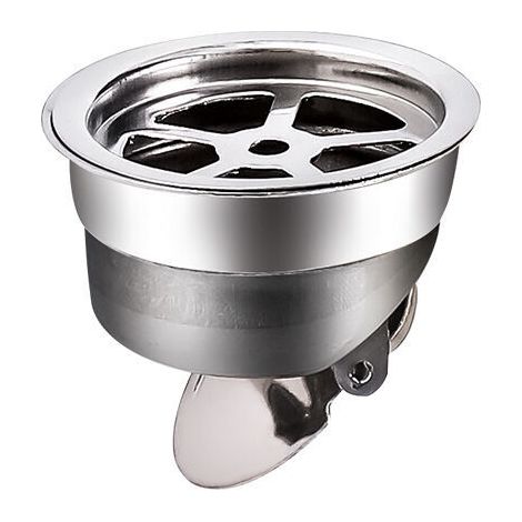 Bouchon Anti-Odeur Siphon de Sol Vanne Unidirectionn Douche Vidange Filtre Joint Couvercle Égout Cuisine Salle De Bains Accessoires 1pcs (Type Court) (1/5)