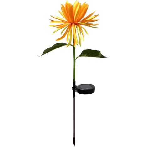 Lampe solaire de jardin Epiphyllum, lampe décorative LED d'extérieur pour jardin, compatible Philips, éclairage au sol, cadeau de jardin-AquaForge (1/4)