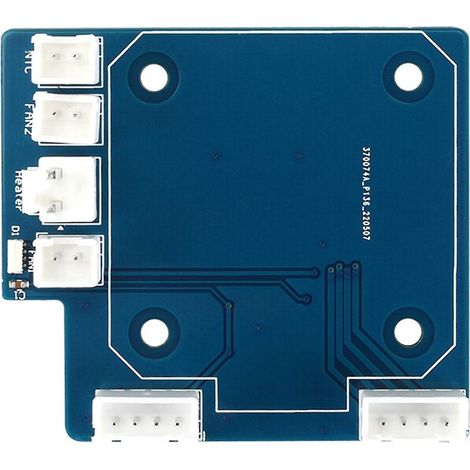 Carte d'adaptation pour extrudeuse Genius Pro SW X2 E Axis, moteur et tête d'impression (1/4)