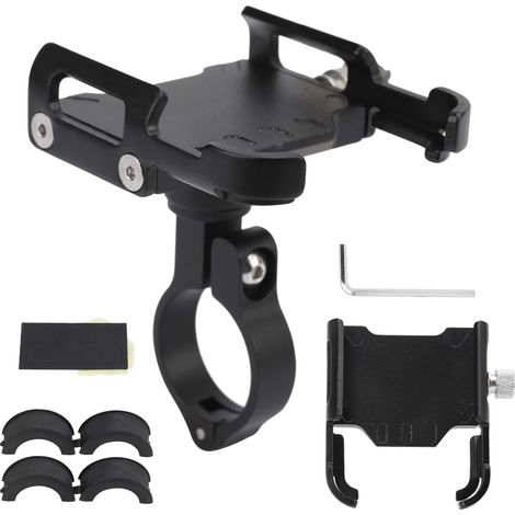 Support téléphone vélo aluminium robuste fixe smartphone réglable étanche (1/5)