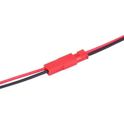 Câble JST léger à 2 broches, 24 AWG, norme générale, pour avion 3D d'intérieur, pour batterie Rc Lipo, Mini hélicoptère RC - (1/4)