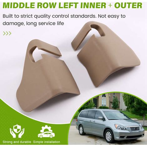 1 pair of 81195-SFE-J01ZD and 81595-SFE-J01ZD are suitable for Honda Odyssey bracket covers. (1/4)