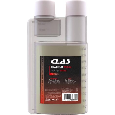 Traceur r134a 250ml - CO 6265 - CLAS Equipements