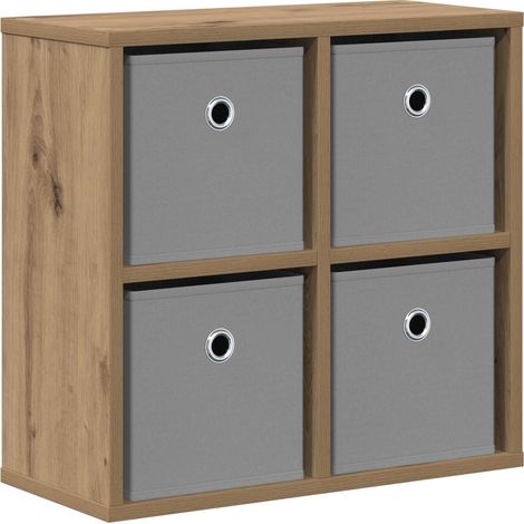 Sideboard with Drawer Artisan Oak 49.5 x 22 x 47 cm vidaXL