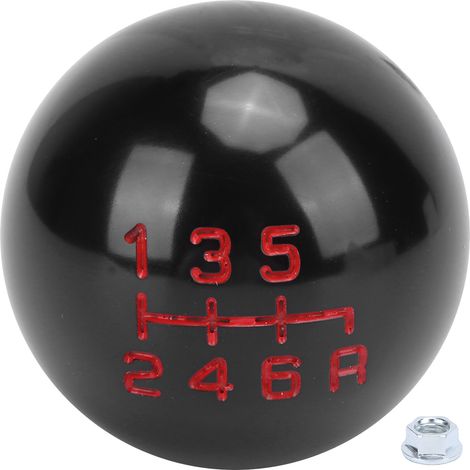 Pommeau de levier de vitesse rond M10x1,5 de remplacement pour Honda Civic Fit FD2 FN2 EP3 DC2 DC5 S2000 (1/5)
