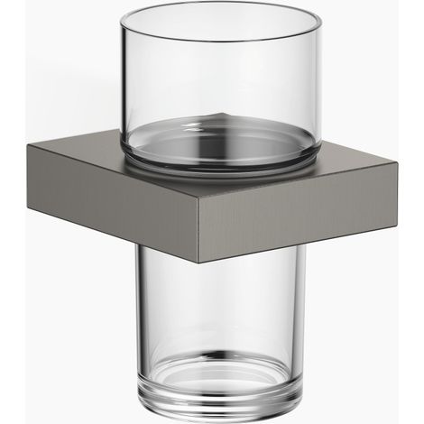 Dornbracht Glashalter mit Kristallglas, Wandmodell, 83400780-99 (1/3)