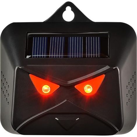 Répulsifs d'animaux nocturnes à énergie solaire, imperméables, pour jardin, cour, ferme, verger, prédateurs pour mouffettes, cerfs, coyote, renard, oiseau