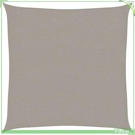 Voile d'ombrage - FAFEICY - 4001967 - Carré 3,6x3,6 m - 160 g/m² - Protection UV 90% (1/5)