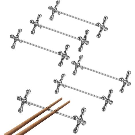 en Alliage de Zinc Baguettes Repose CuillèRes Support Fourchettes Porte-Couteaux Support Support MéTal Artisanat DéCoration de (1/5)