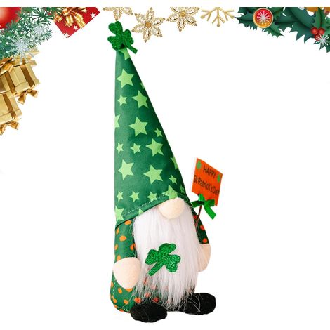 Décorations De Noël En Forme De Nain Décoration D'Intérieur Pour Les Fêtes  Douce Rustique Nain De Noël Pour Table Pour Décoration de Fête Maison Bureau Table Étagère Manteau Cheminée Plateau Éta (1/5)