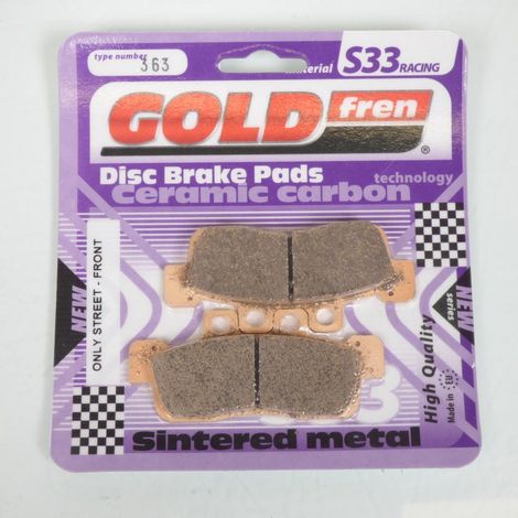 bremsbelag gold fren für roller yamaha 125 ncx k cygnus x cab (1/2)