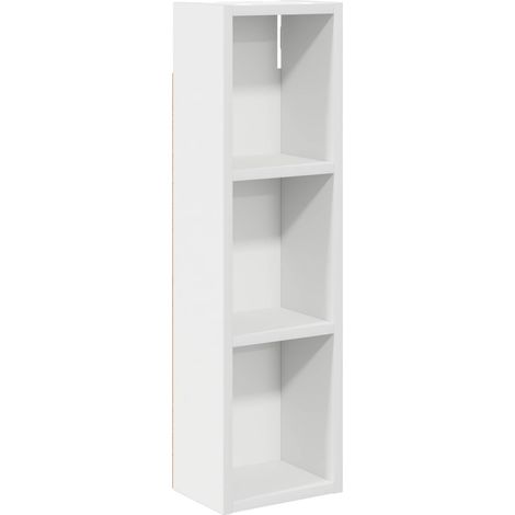 Armoire De Toilette - Armoire murale de salle de bain Blanc 20 x 14 x 70 cm fr580 - Maison La Vie (1/5)