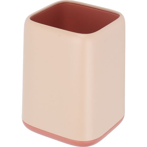 Étui porte-pinceaux de maquillage grande capacité, boîte de rangement de bureau bien organisée pour pinceaux et stylos
