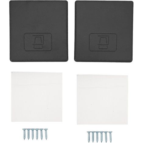 Lot de deux porte-gobelets pliables, étanches et faciles à nettoyer, porte-bouteilles d'eau à angle droit pour voiture, adaptés aux camping-cars, aux fourgons aménagés et aux SUV, noirs. (1/5)