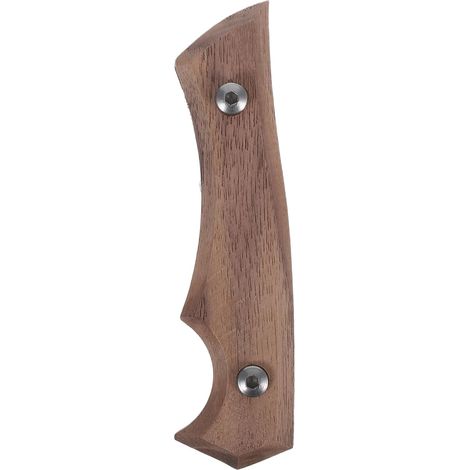 Poignée de Couteau en Bois de Hêtre, Manche de Remplacement Beige  Entraxe 6cm, Prise Antidérapante et Confortable, Usage Polyvalent pour Spatules et Outils Cuisine (1/5)