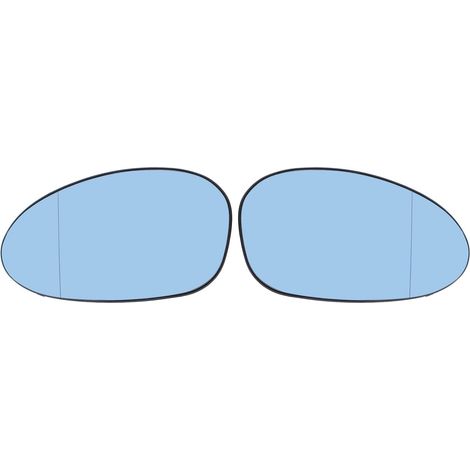 Spiegelglas für 1er E82 E87 3er E90 E91 E92 E46, linkes und rechtes Spiegelglas-Set, blaues Glas (1/5)