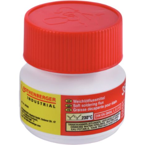 ROTHENBERGER Fittings-Weichlötflussmittel, 35ml Tube  - 45266 (1/2)